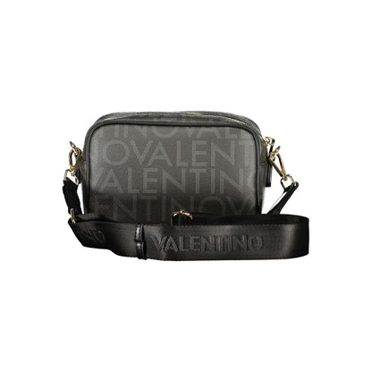 Black Polyurethane Women's Bag