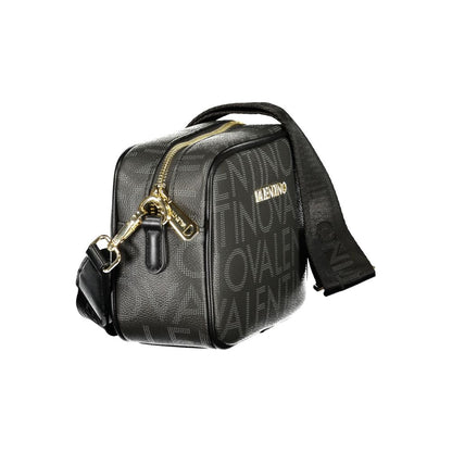 Black Polyurethane Women's Bag