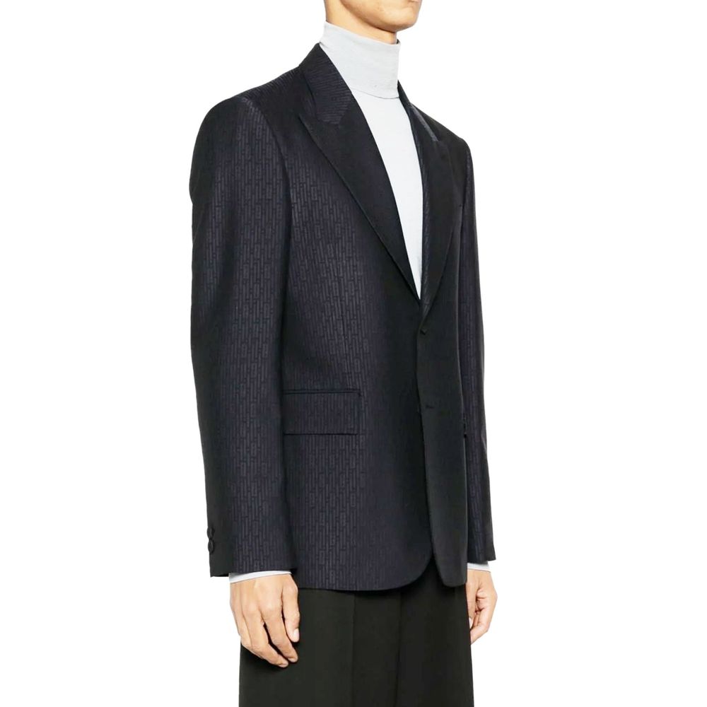 Blue Wool Blazer
