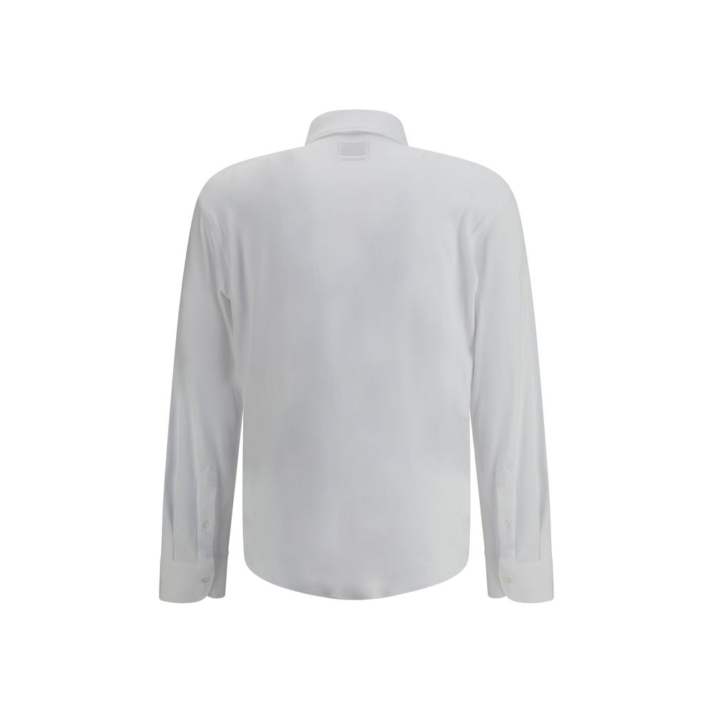 White Cotton Dress Shirt