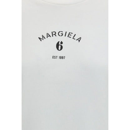White Cotton Sweatshirt