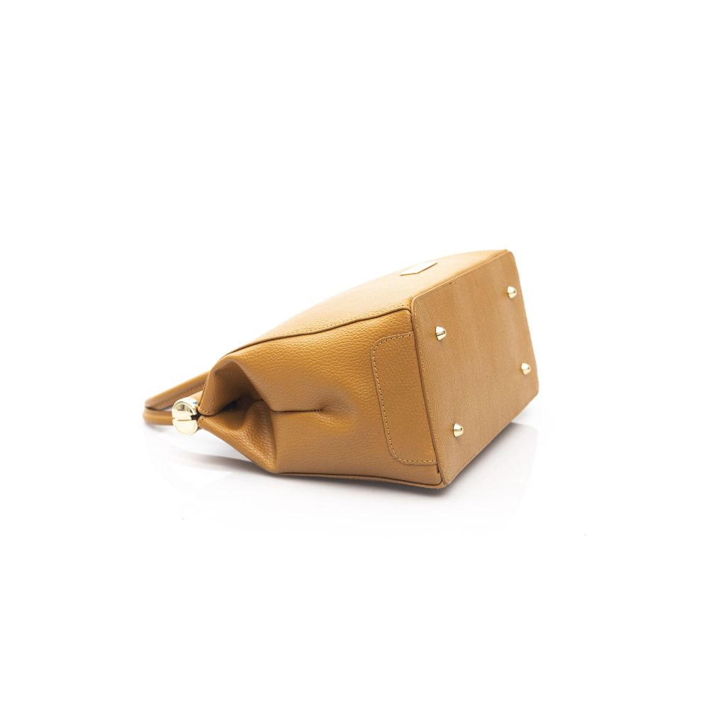 Brown Cowhide Clutch Bag