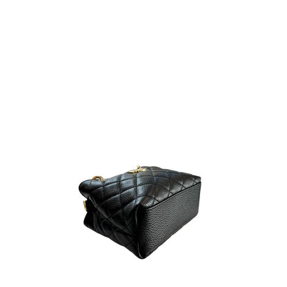 Black Leather Women Handbag