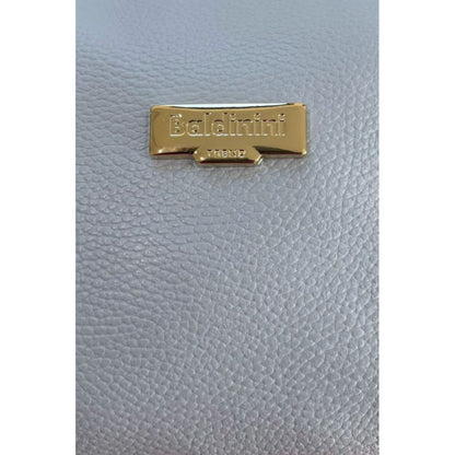 Blue Leather Women Bag