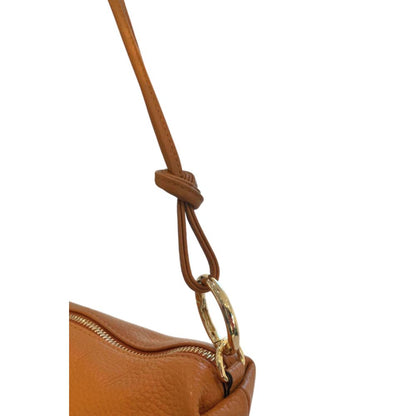 Brown Cowhide Clutch Bag