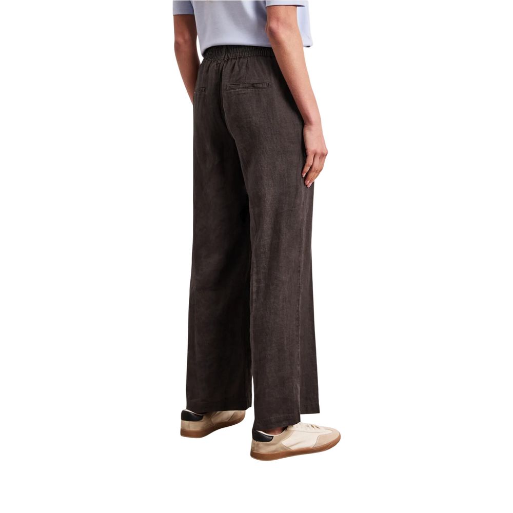 Brown Linen Pants