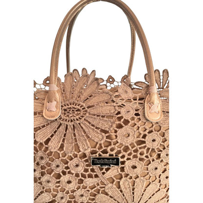 Brown PU Women Handbag