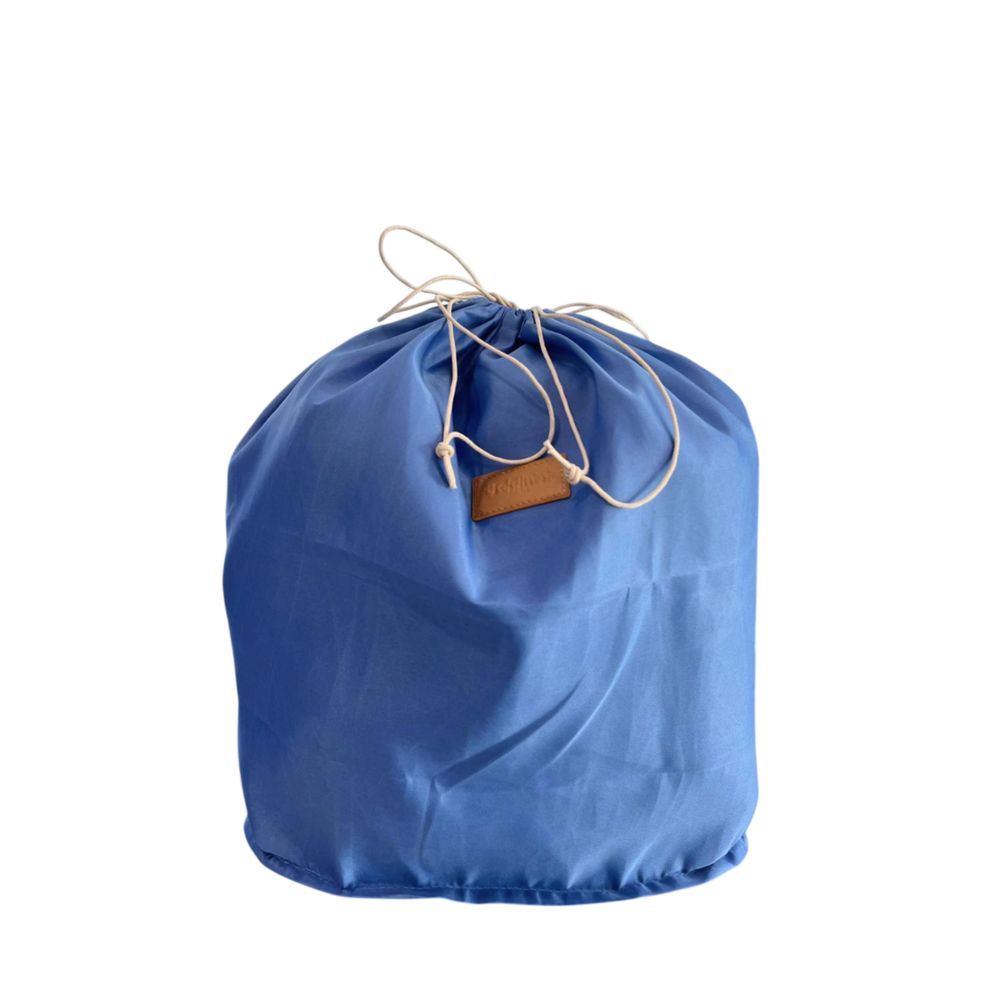 Blue PU Women Handbag