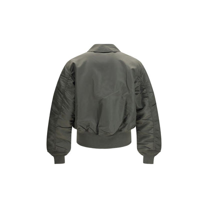 Bicolor Nylon Bomber