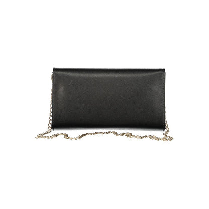 Black Polyurethane Women's Bag