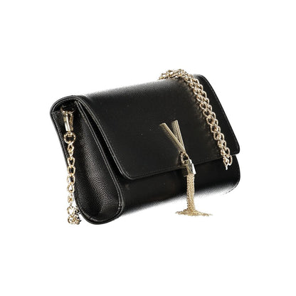 Black Polyurethane Women's Bag