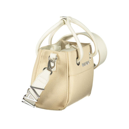 White Polyurethane Womens Bag