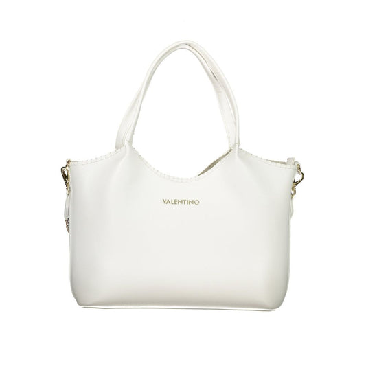 "White Polyurethane Women's Bag"