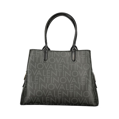 Black Polyurethane Women's Bag