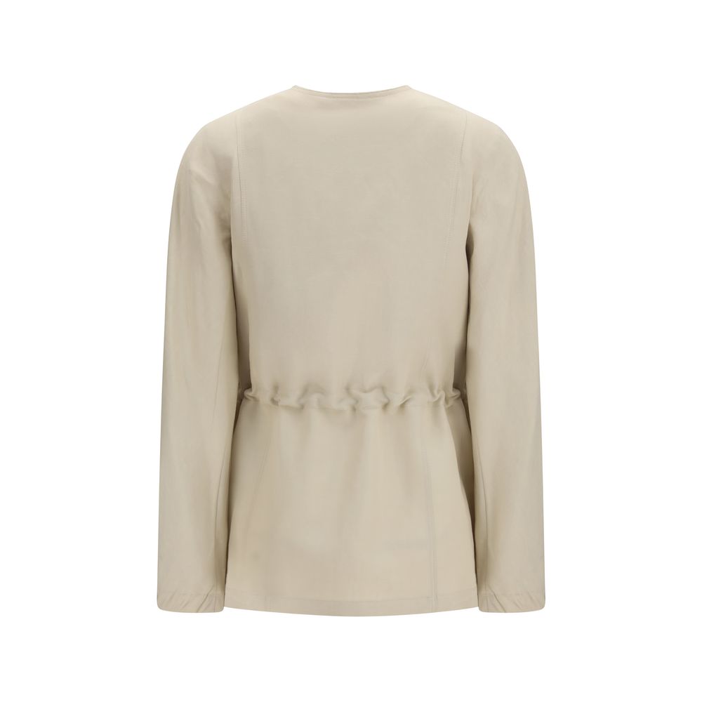 Beige Linen Clothing