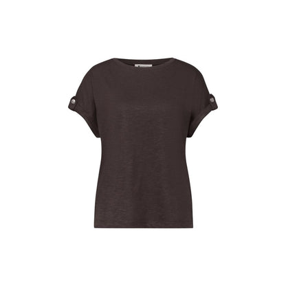 Brown Cotton T-Shirt