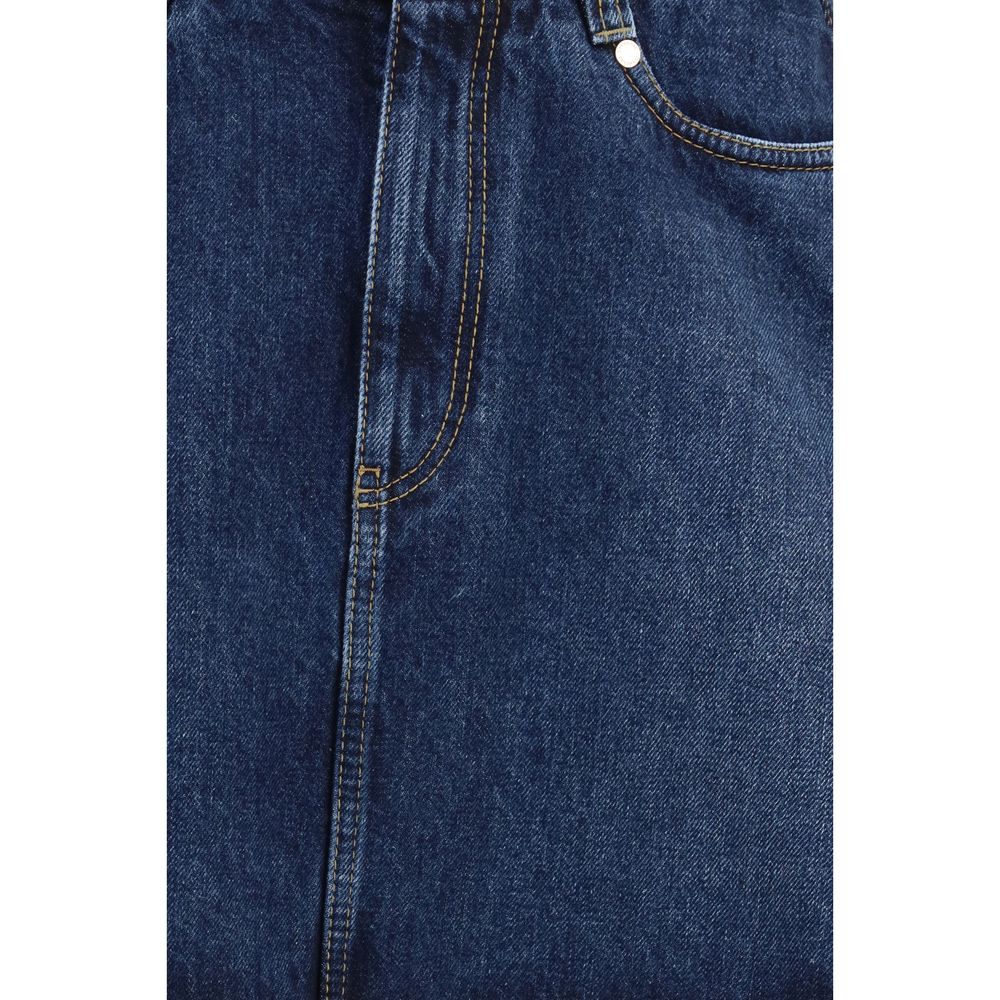 Blue Denim Skirt