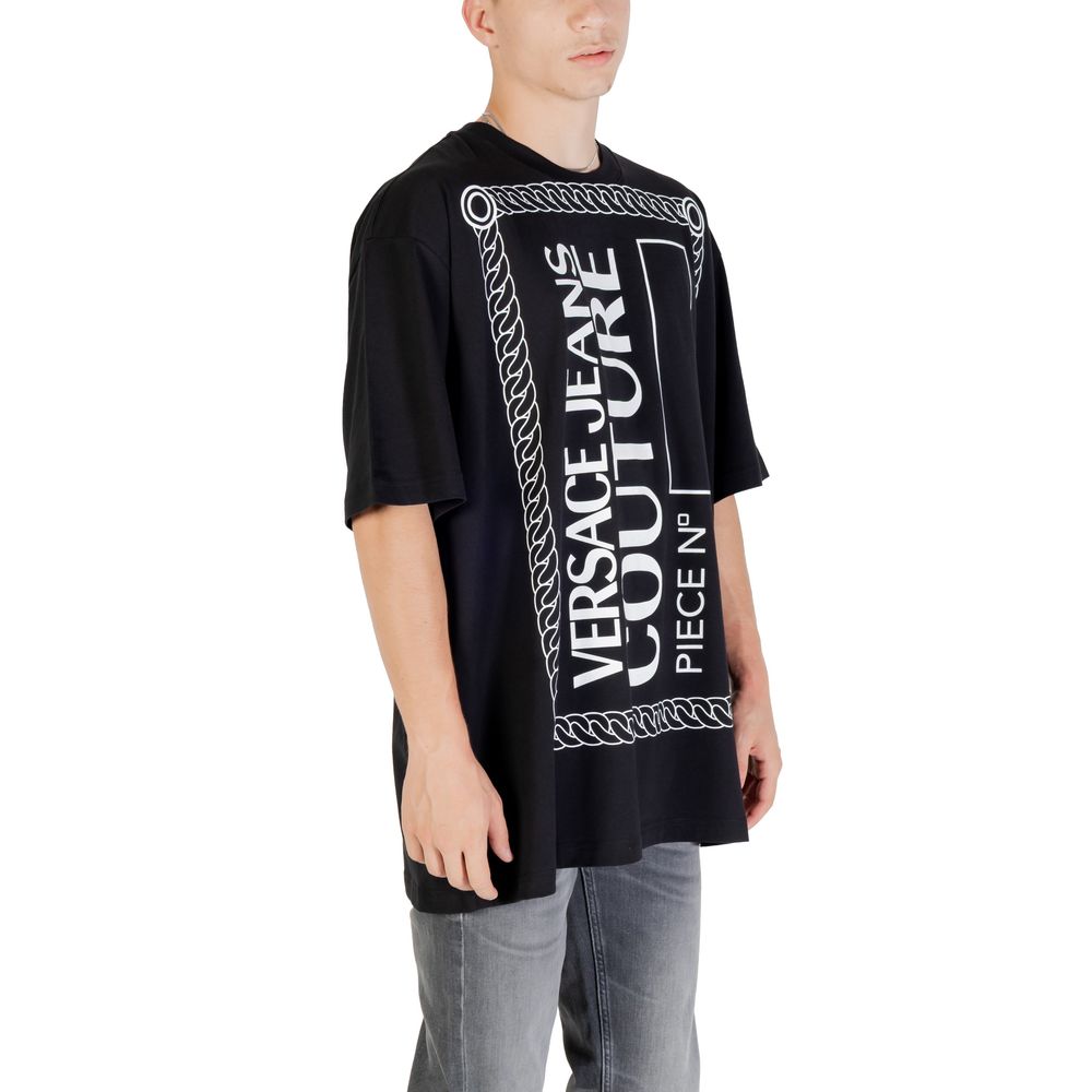 Black Cotton T-Shirt