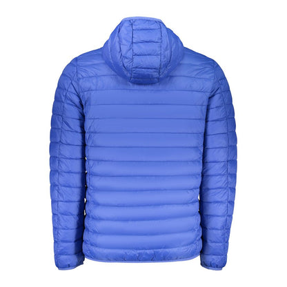 Blue Polyamide Men's Jacket