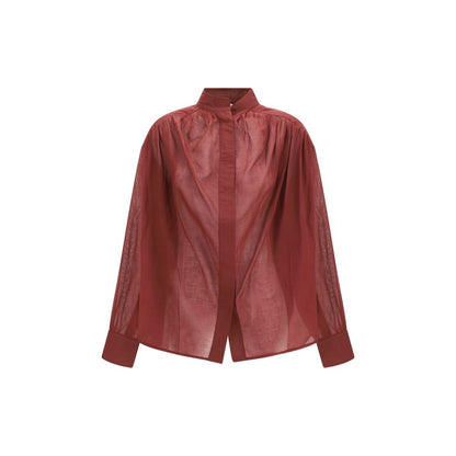 Bordeaux Cotton Shirt