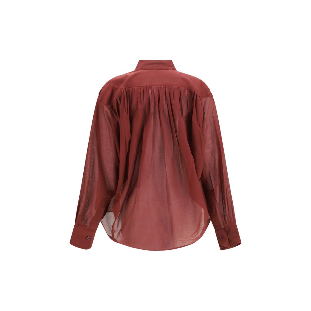 Bordeaux Cotton Shirt