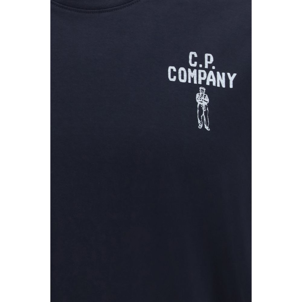 Blue Cotton T-Shirt