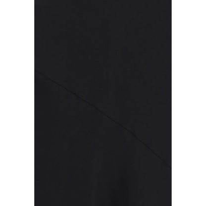 Black Viscose Casual Dress