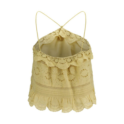 Bicolor Polyester Blouse