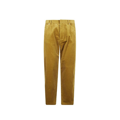 Bicolor Cotton Casual Pants