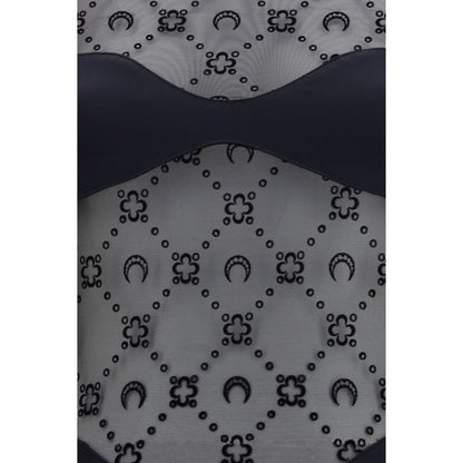 Black Polyamide Bodysuit