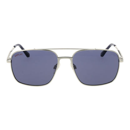 Silver Metal Sunglasses