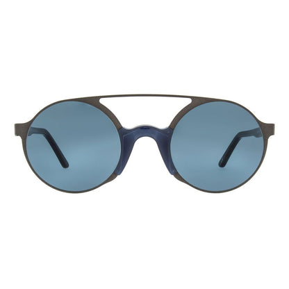 Gray Metal Sunglasses
