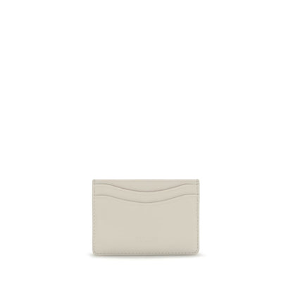 White Recycled Leather Wallet