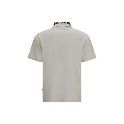 White Cotton Polo Shirt