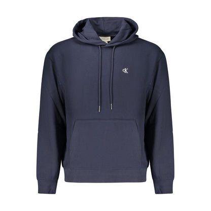 Blue Cotton Men's Sweatshirt