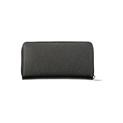 Nero Poliuretano Women Wallet