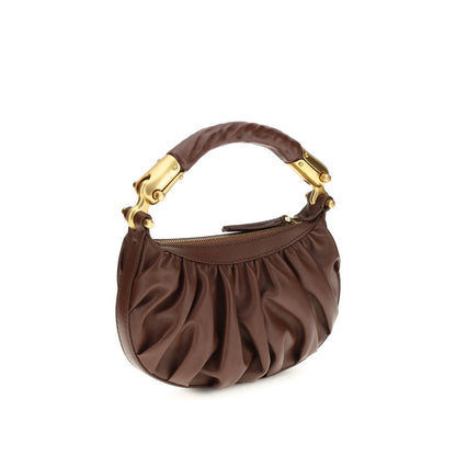 Brown Calf Leather Bos Taurus Shoulder Bag