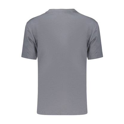Blue Cotton Women's T-Shirt