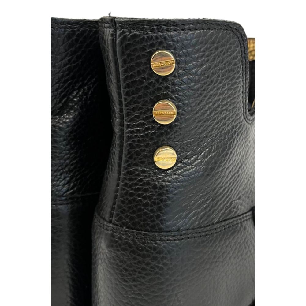 Black Leather Women Boot