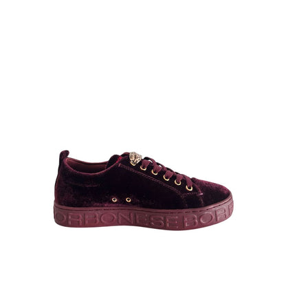 Red Synthetic Women Sneaker