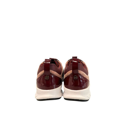 Red Fabric Women Sneakers