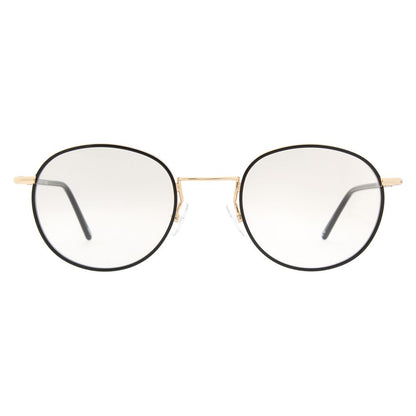 Black Metal Glasses (Frames)