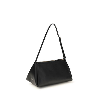 Black Calf Leather Bos Taurus Handbag