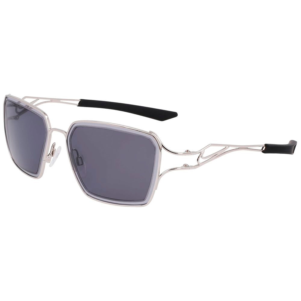 Gray Metal Sunglasses