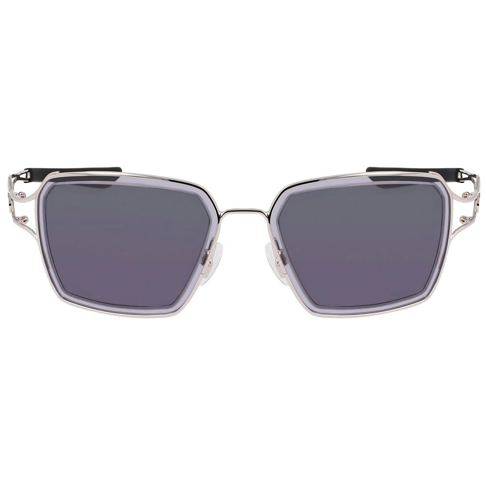 Gray Metal Sunglasses