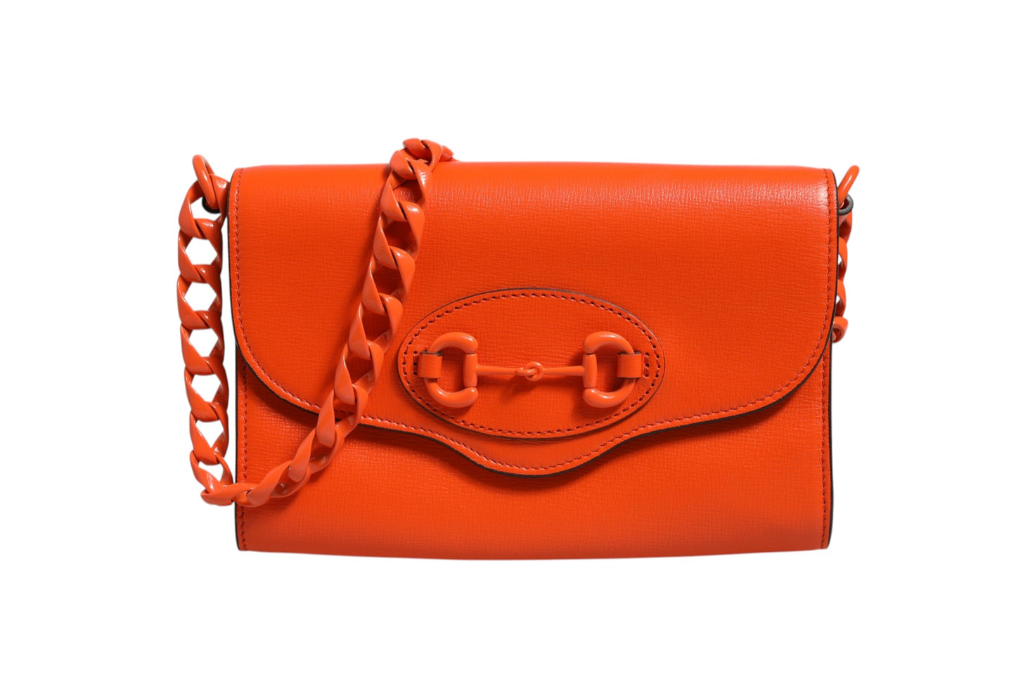Horsebit 1955 Enamel Mini Shoulder Bag