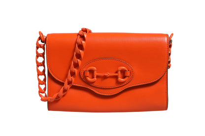 Horsebit 1955 Enamel Mini Shoulder Bag