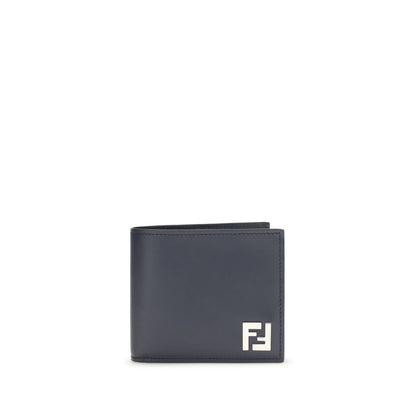 Blue Calf Leather Bos Taurus Wallet