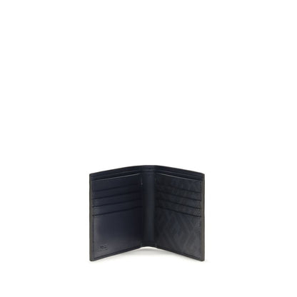 Blue Calf Leather Bos Taurus Wallet