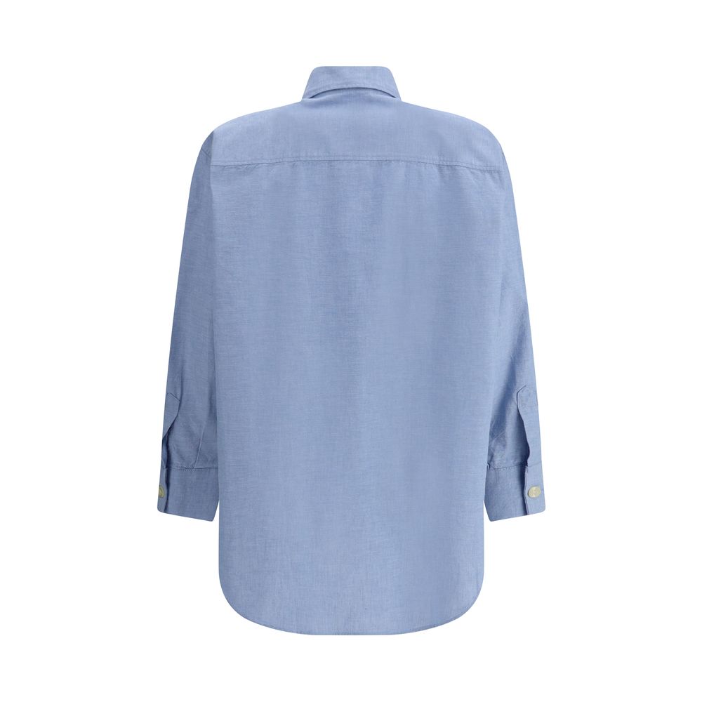 Blue Cotton Shirt